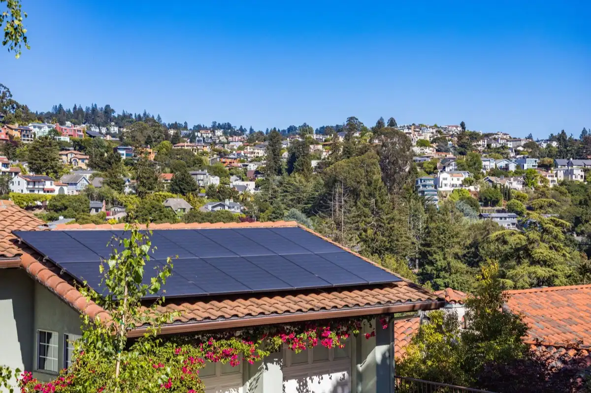 Hips and valleys across a run of rooflines in Kent, WA, where two planes meet and hand their water to one line